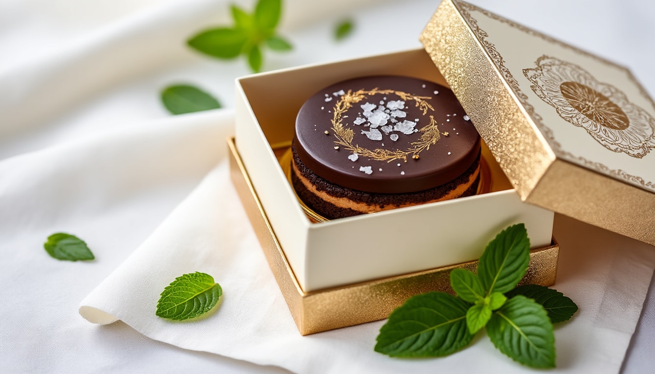 découvrez notre délicieux entremets au chocolat et praliné fait maison, un régal pour les amoureux de desserts gourmands. avec sa texture fondante et son goût riche, cet entremets saura séduire vos papilles et émerveiller vos invités lors de vos occasions spéciales.