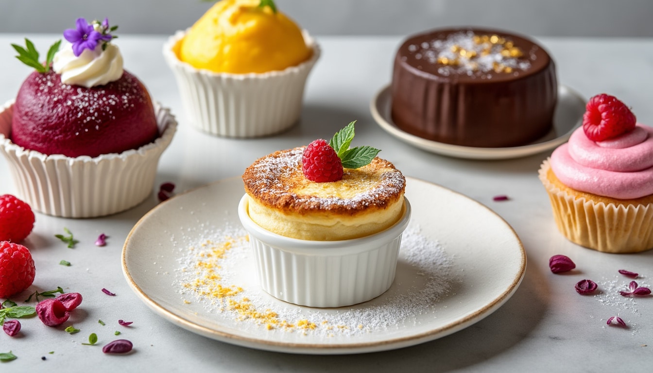 découvrez notre recette classique de soufflé au grand marnier, un dessert léger et aérien qui allie les saveurs délicates de l'orange à la douceur du chocolat. parfait pour impressionner vos invités ou pour un moment de douceur à déguster en solo.